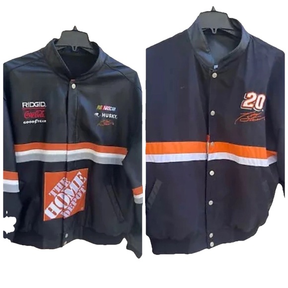 Vintage Tony Stewart Home Depot reversible Men's bomber 3XL JACKET - Picture 5 of 16